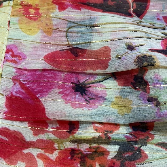 Walter Baker NWT Yellow Tulip Adriana Floral Puff Sleeve Dress Size 0 - Picture 14 of 14